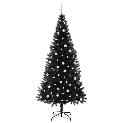 Julgran Svart 240 cm PVC