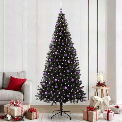Julgran Svart 240 cm PVC