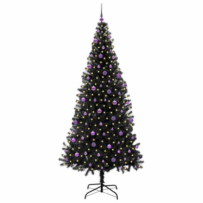 Julgran Svart 240 cm PVC