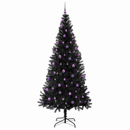 Julgran Svart 240 cm PVC