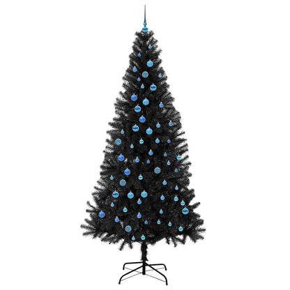 Julgran Svart 240 cm PVC