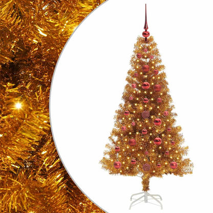 Julgran Guld 120 cm PET