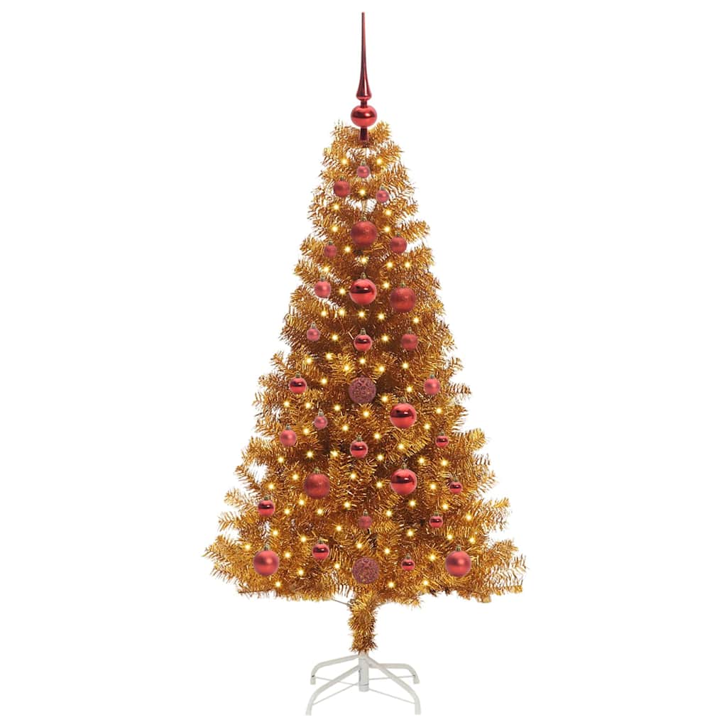 Julgran Guld 120 cm PET