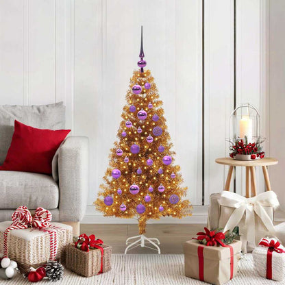 Julgran Guld 120 cm PET