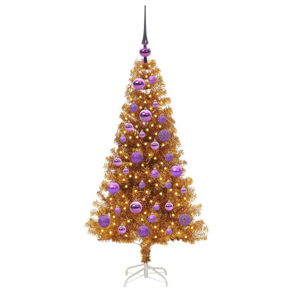Julgran Guld 120 cm PET
