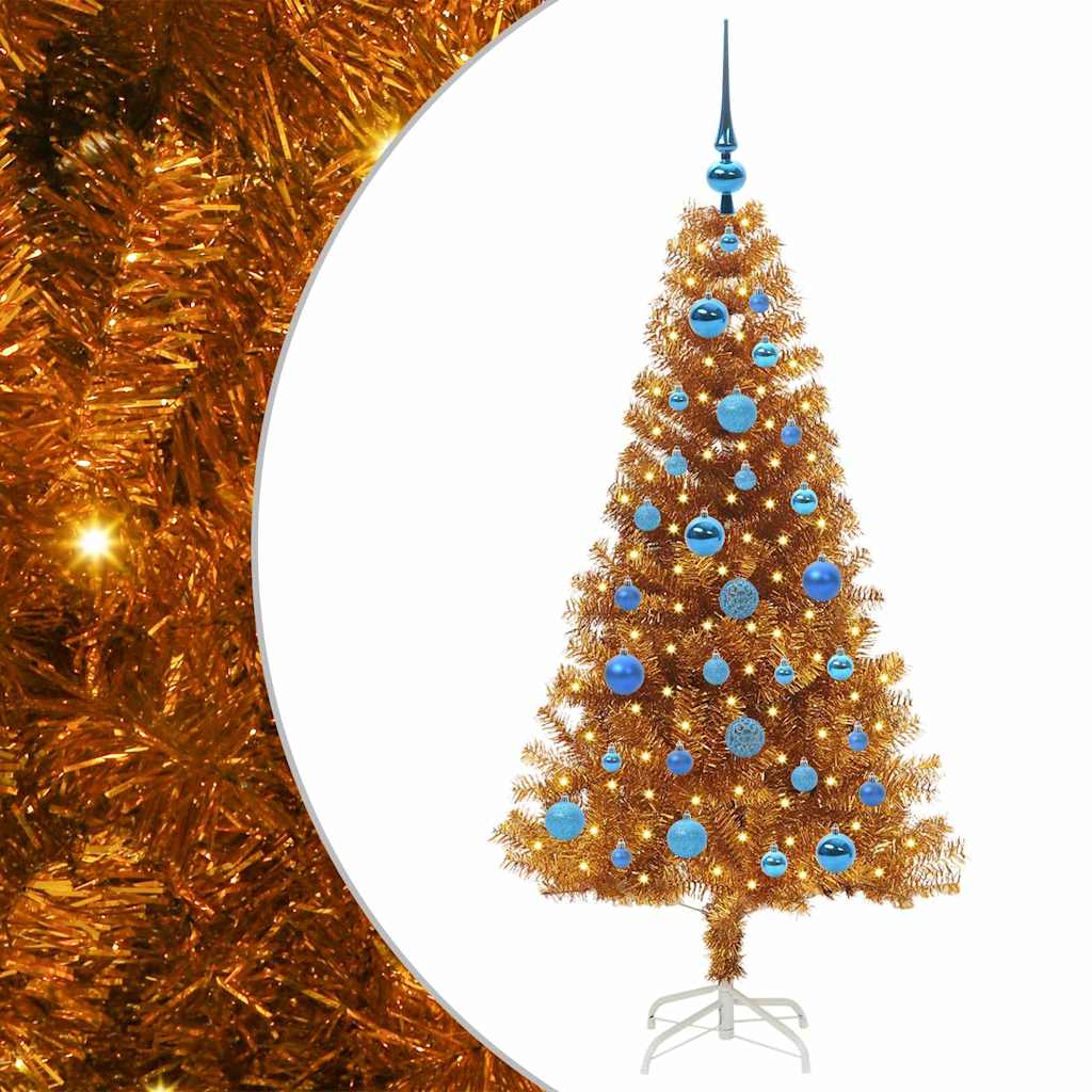 Julgran Guld 150 cm PET