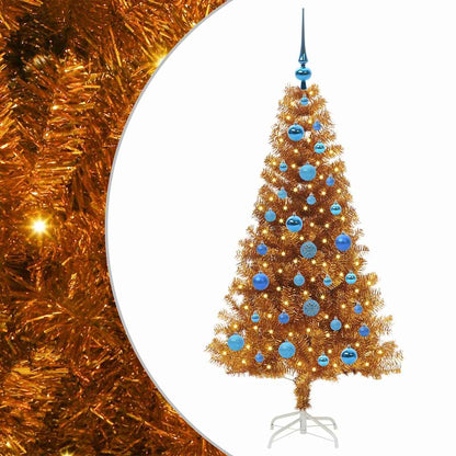 Julgran Guld 150 cm PET