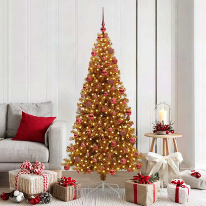 Julgran Guld 180 cm PET