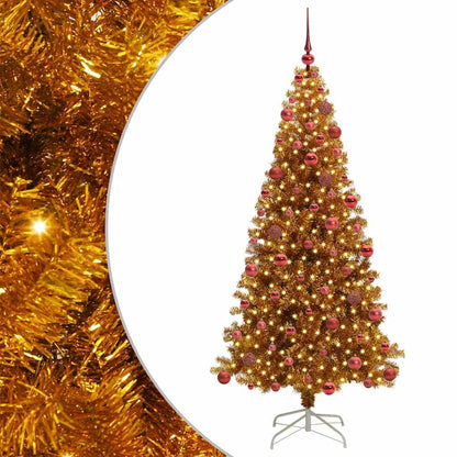 Julgran Guld 180 cm PET