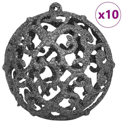 Konstgjord Förbelyst Julgran Grön 210 cm PVC och metall