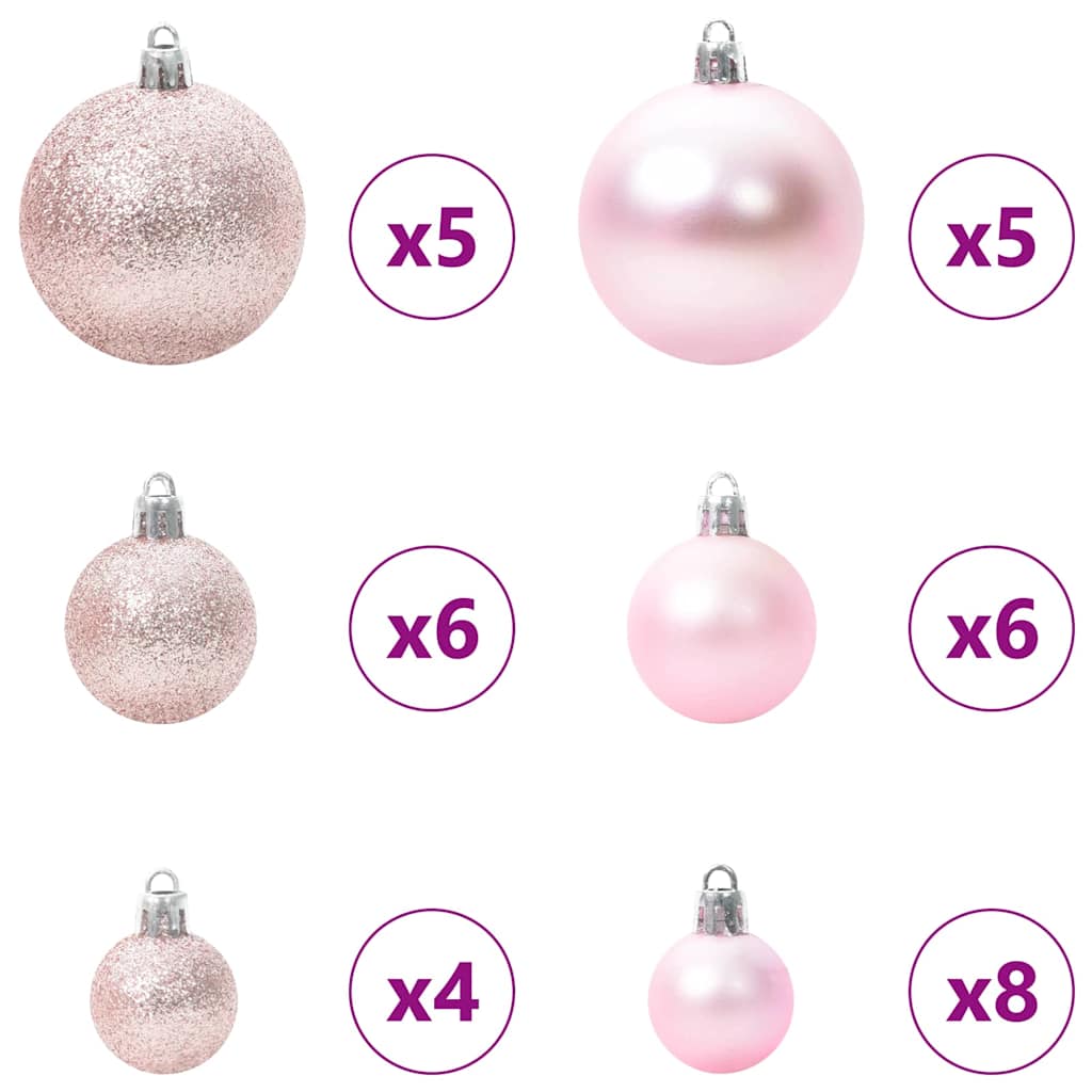 Konstgjord Förbelyst Julgran med 150 LED-lampor Grön 120 cm PVC