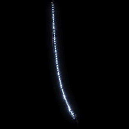 LED Julgran med markspikar Kallvit 511 cm Metall