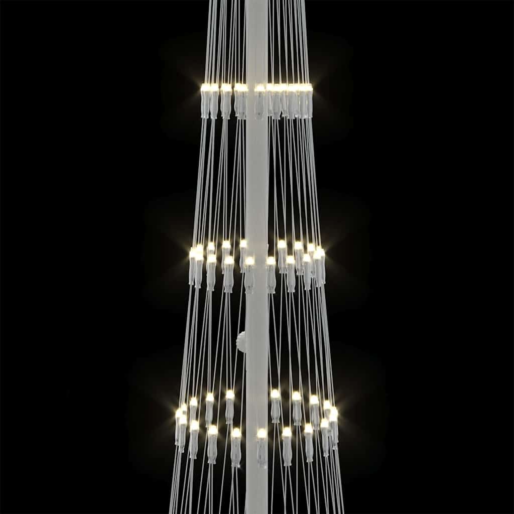 LED Julgran Varmvit 51 x 51 x 190 cm Metall