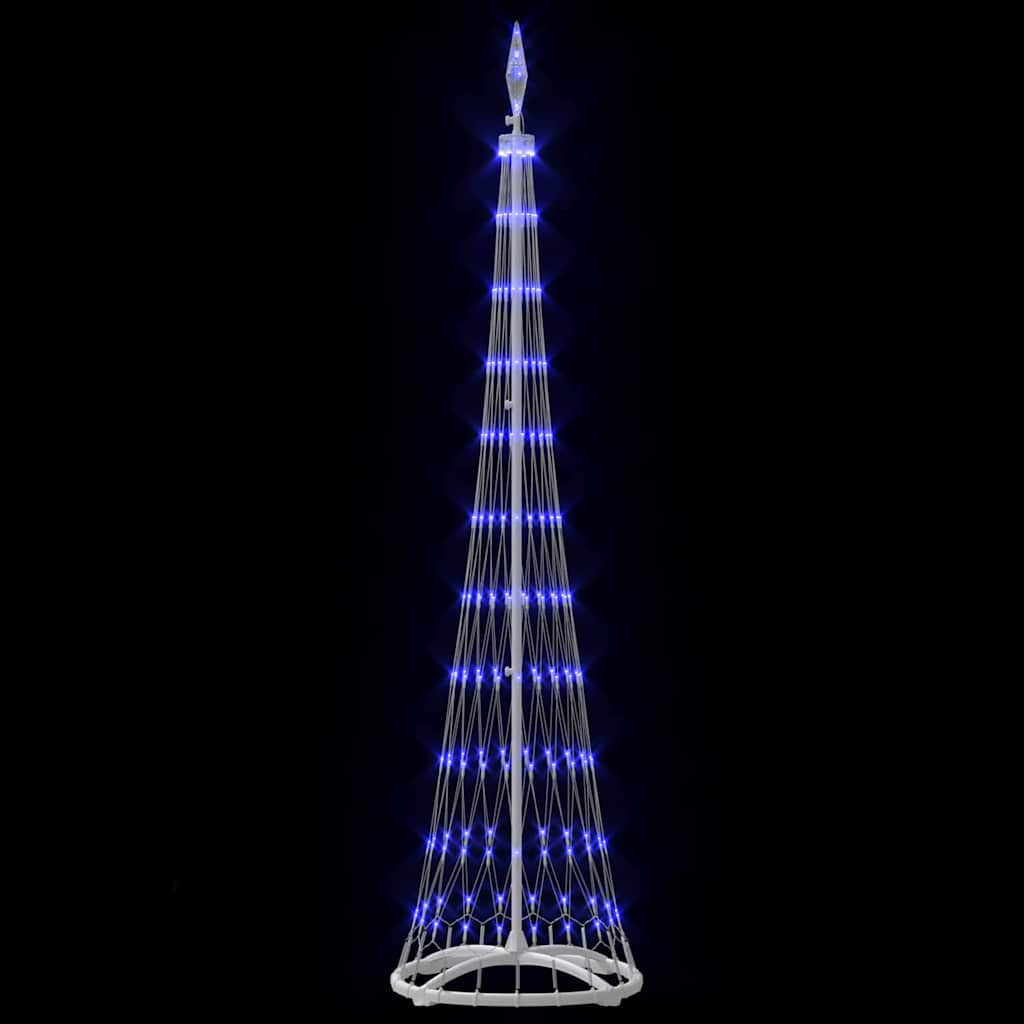 LED Julgran Blå 51 x 51 x 190 cm Metall