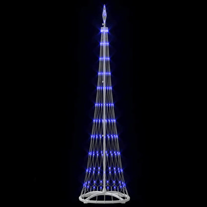LED Julgran Blå 51 x 51 x 190 cm Metall