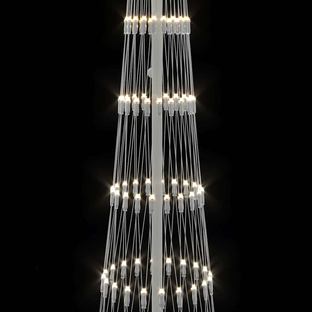 LED Julgran Varmvit 250 cm Metall