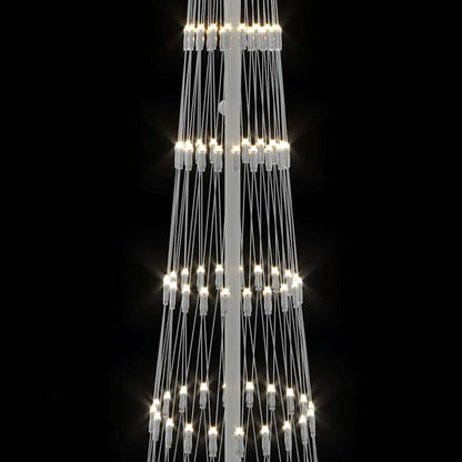LED Julgran Varmvit 250 cm Metall