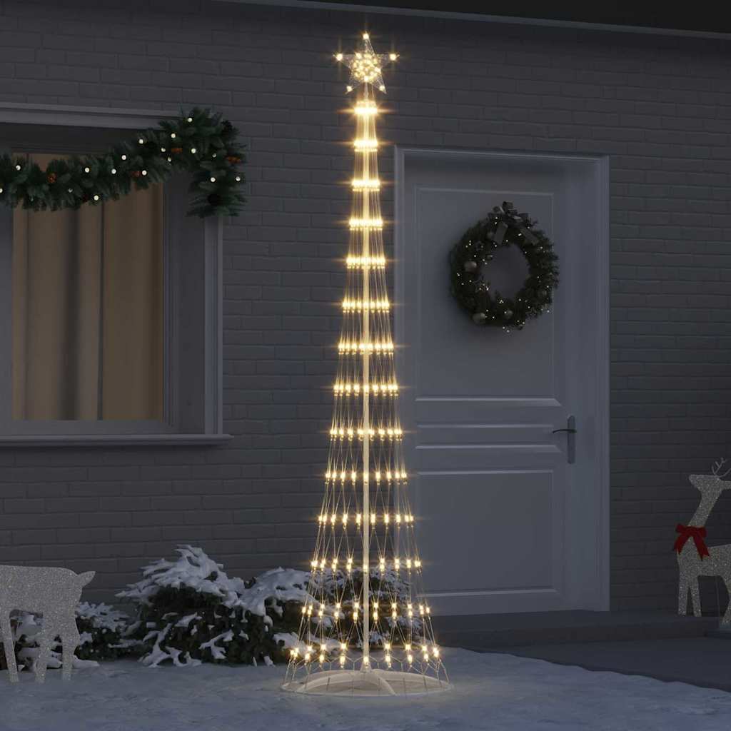 LED Julgran Varmvit 250 cm Metall