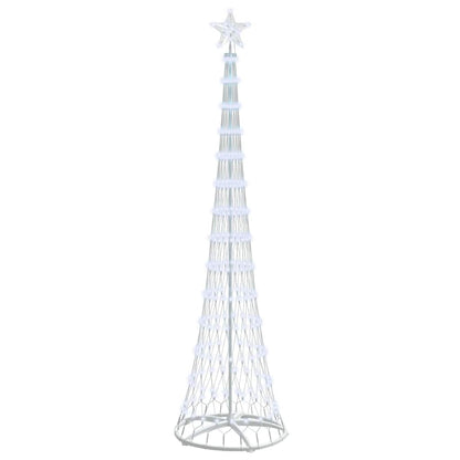 LED Julgran Kallvit 250 cm Metall