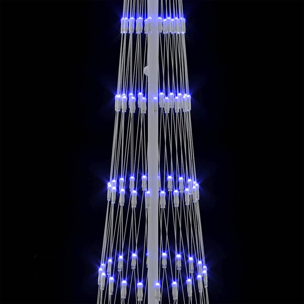 LED Julgran Blå 250 cm Metall