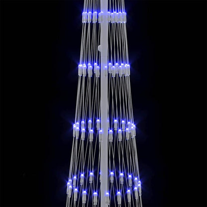 LED Julgran Blå 250 cm Metall