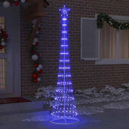 LED Julgran Blå 250 cm Metall