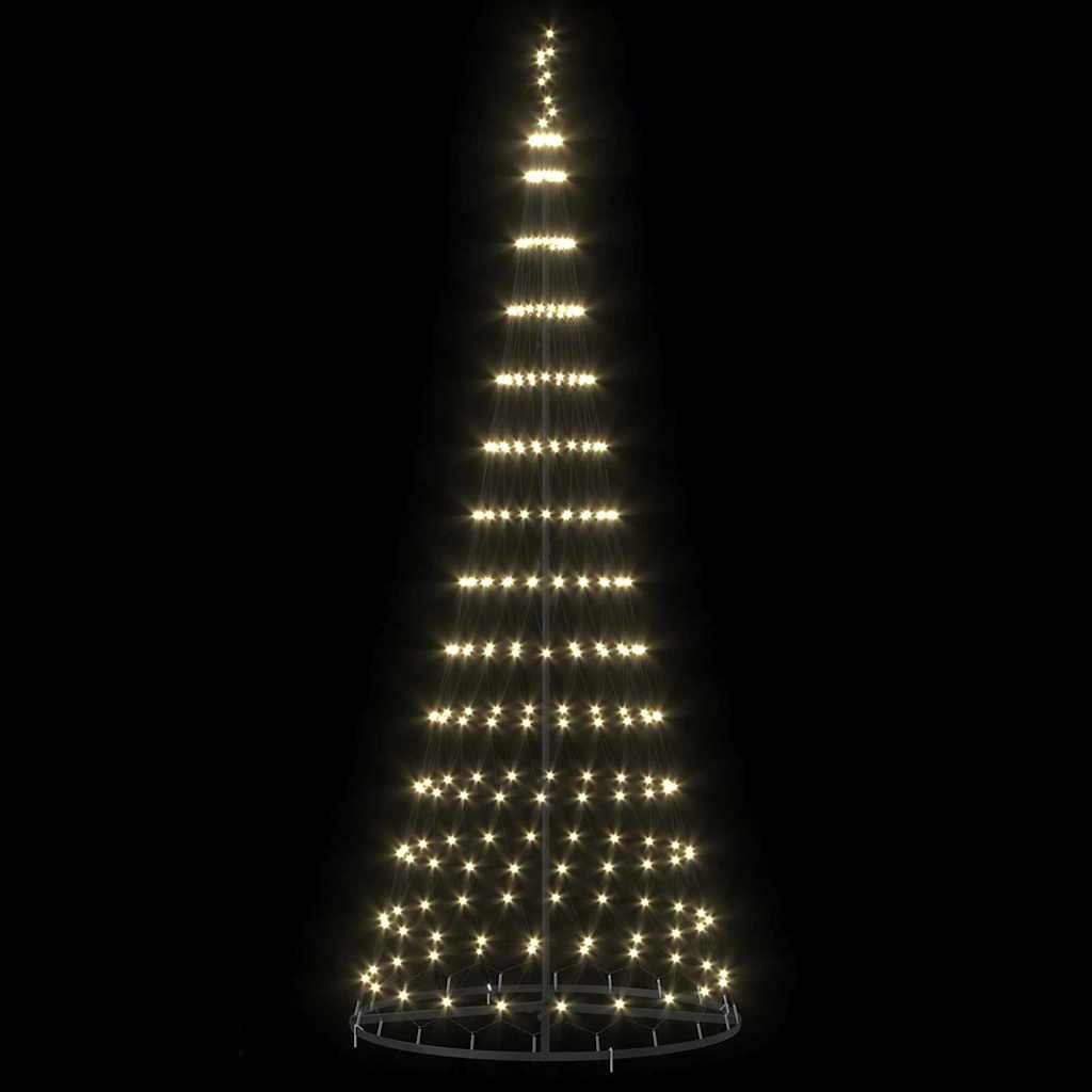 LED Julgran Varmvit 250 cm Metall