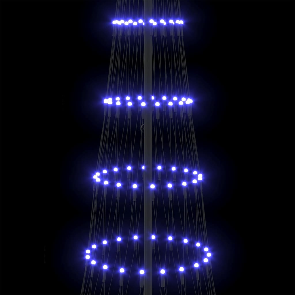 LED Julgran Blå 302,5 cm Metall