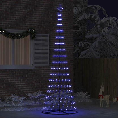 LED Julgran Blå 302,5 cm Metall