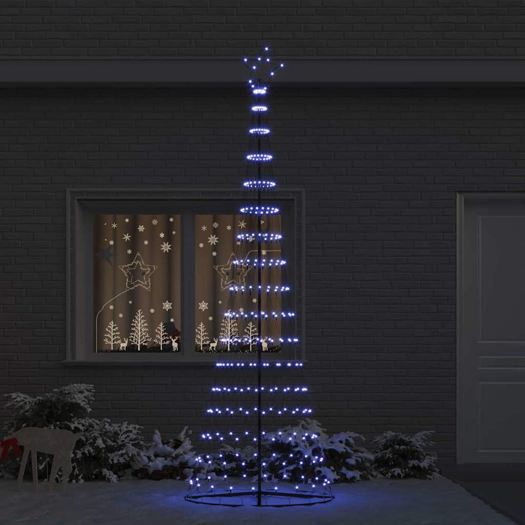 LED Julgran Blå 302,5 cm Metall