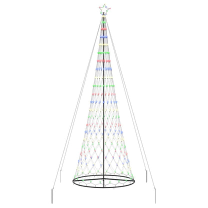 LED Julgran Flerfärgsdesign 399 cm Metall