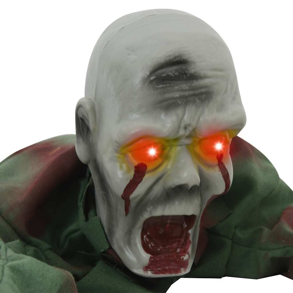 Halloweendekoration zombie SPOOKA Grön 110 x 50 x 21 cm