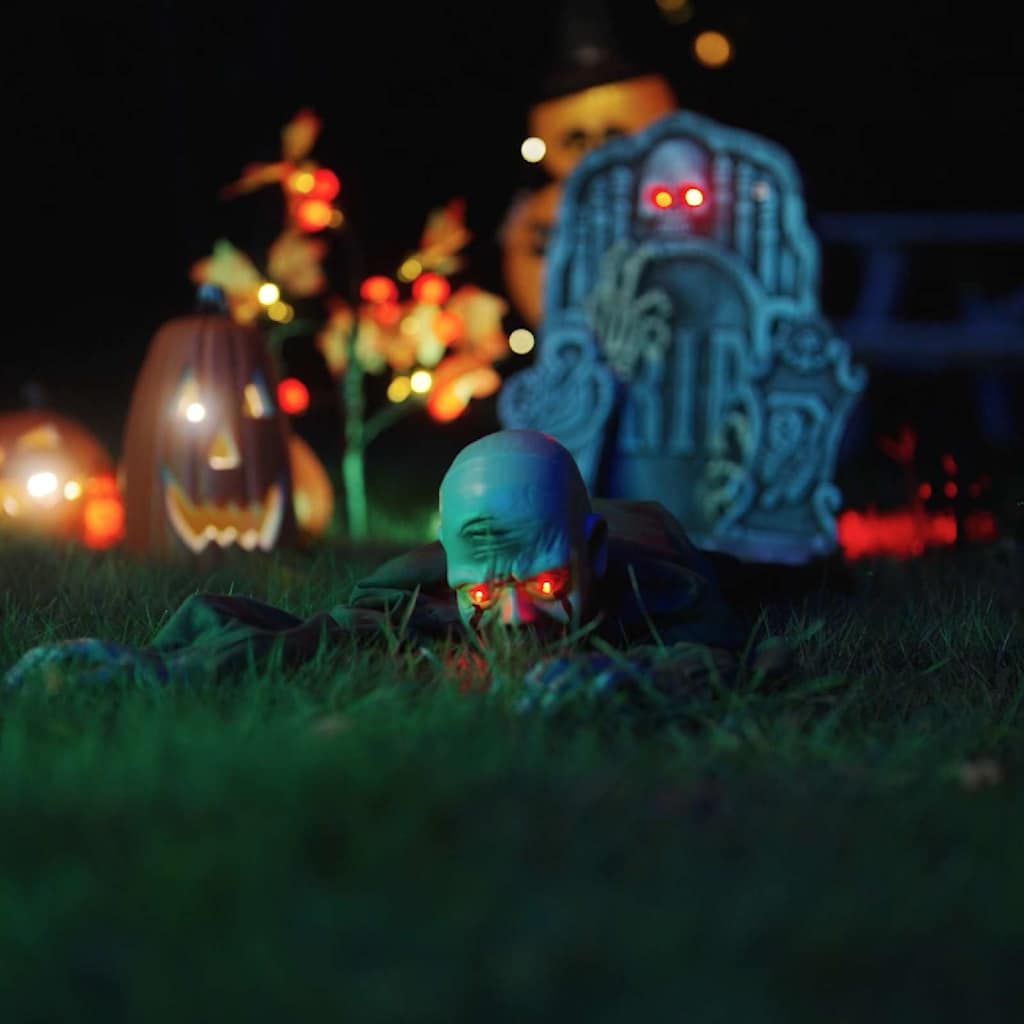 Halloweendekoration zombie SPOOKA Grön 110 x 50 x 21 cm