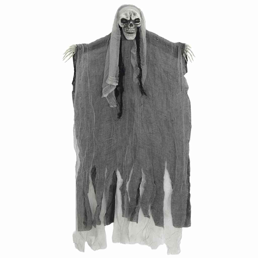 Halloween Hängande Spöke 3 st Svart 66 x 110 cm Polyester