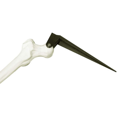 Halloween Skelett med Markspikar Vit 45,5 x 13 cm Polypropylen