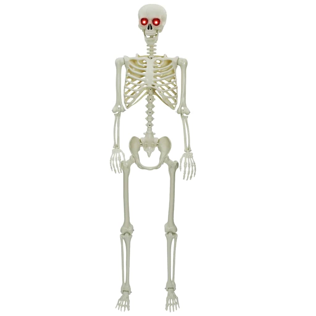 Halloween Skelett Vit 155 x 38,5 cm Polypropylen