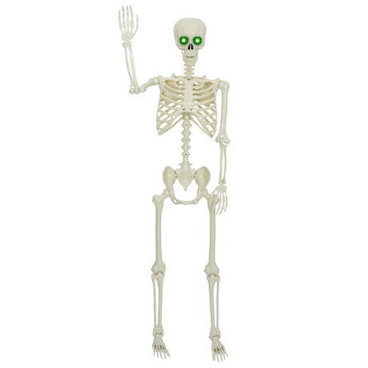 Halloween Skelett Vit 155 x 38,5 cm Polypropylen