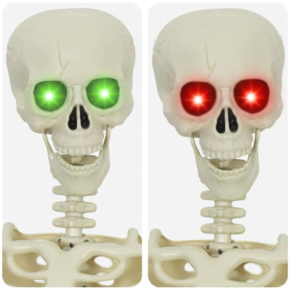 Halloween Skelett Vit 155 x 38,5 cm Polypropylen