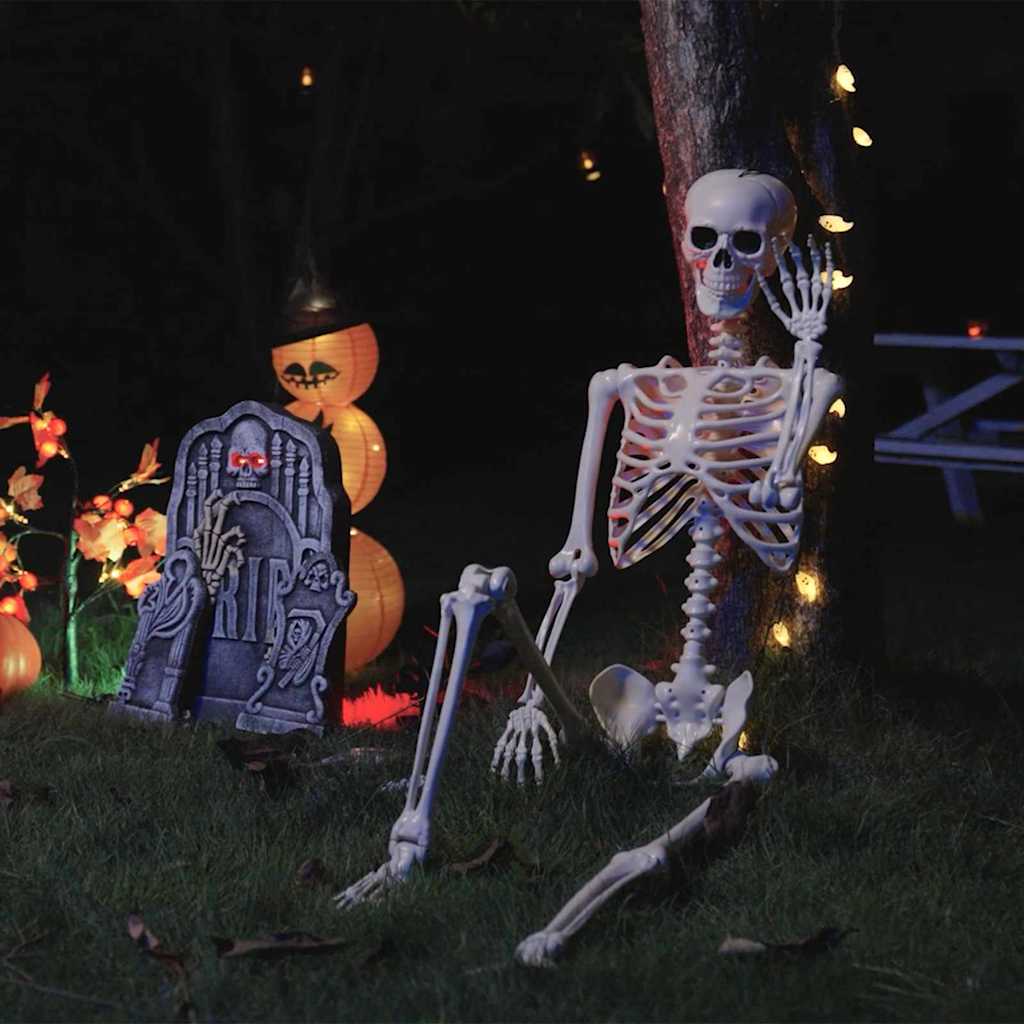 Halloween skelett 2 st Vit 85 cm PVC