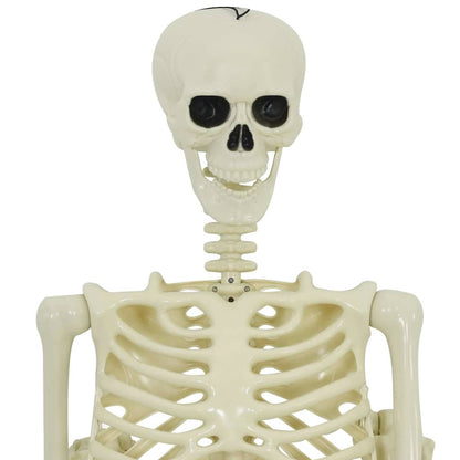 Halloween Dekorations Skelett 2 st Vit 155 x 38.5 cm