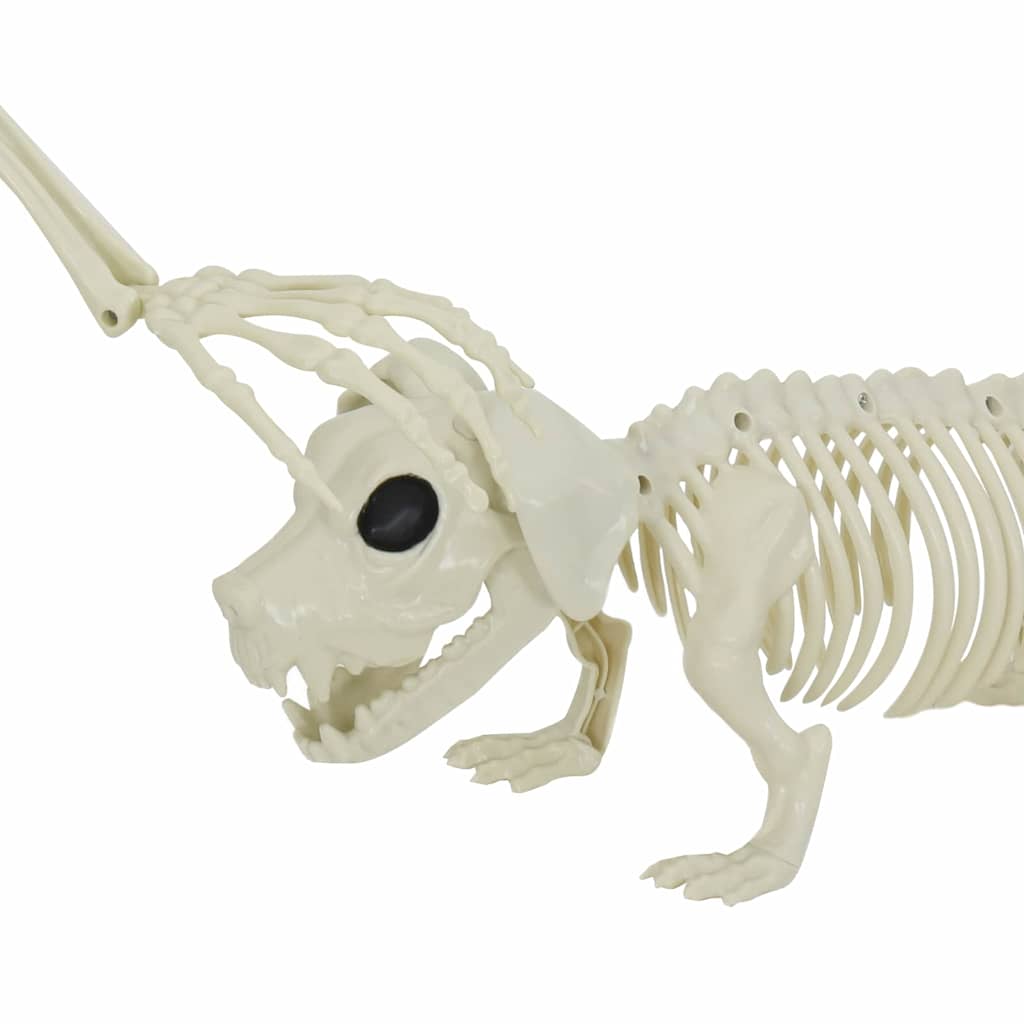 Halloween Dekorations Skelett 2 st Vit 155 x 38.5 cm