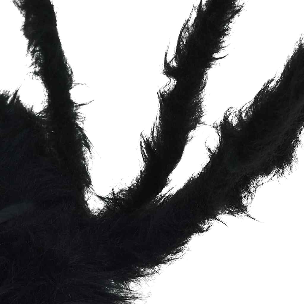 Halloween Spindel Dekoration 3 st Svart 200 cm