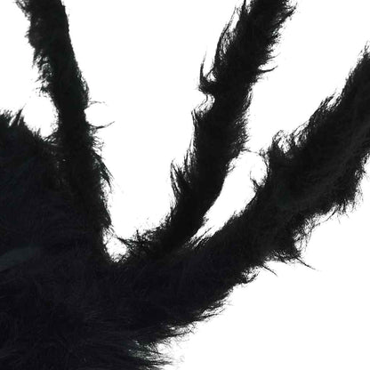 Halloween Spindel Dekoration 6 st Svart 75 cm