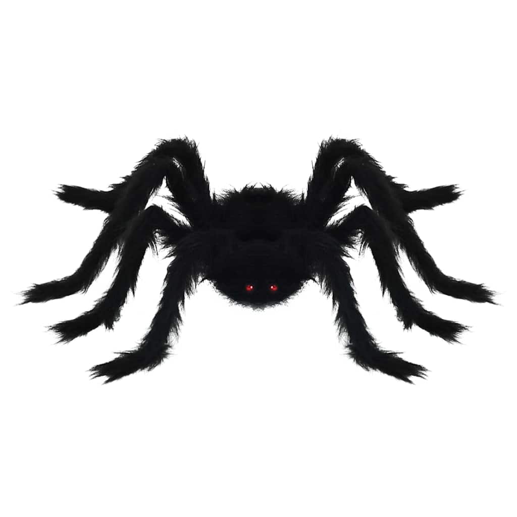 Halloween Spindel Dekoration 6 st Svart 75 cm