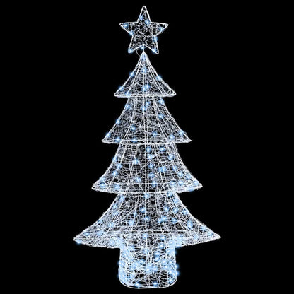 Julgran 160 LED-lampor Kallvit 150 cm Akryl