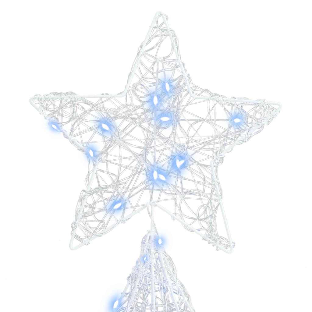 Julgran i Akryl med 240 LED-lampor Kallvit 180 cm