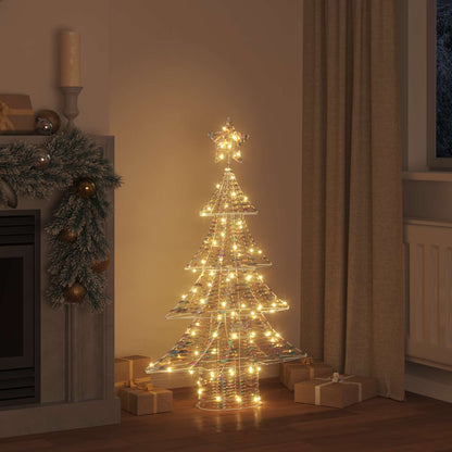 Julgran 120 LED-lampor Varmvit 120,5 cm PET