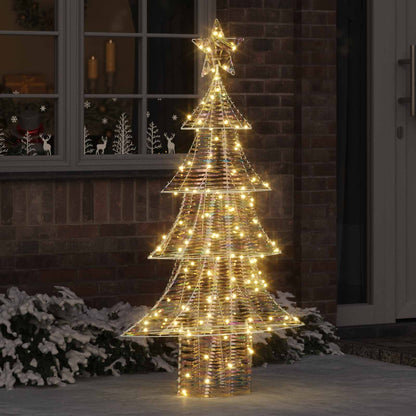 Julgran 160 LED-lampor Varmvit 150 cm PET