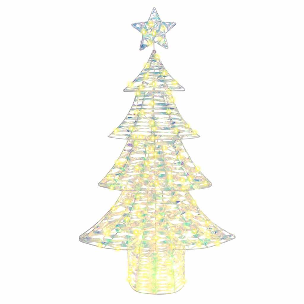 Julgran 160 LED-lampor Varmvit 150 cm PET