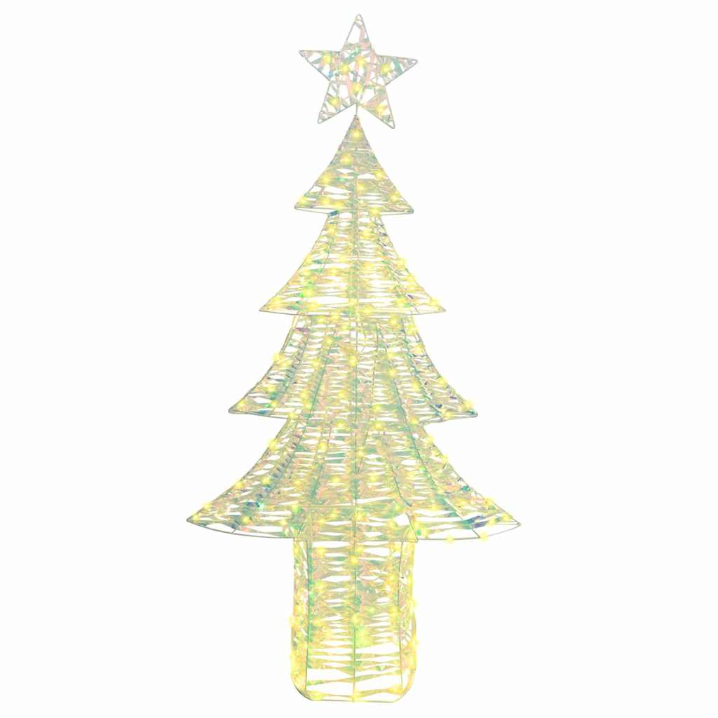 Julgran 240 LED-lampor Varmvit 181 cm PET